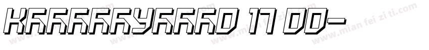 KSJTAMUNIE0 17 00字体转换